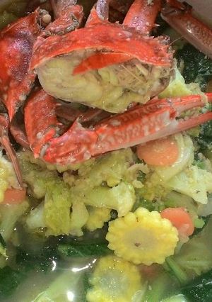 Foto resep Cacapcay kaldu rajungan