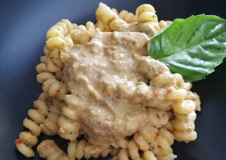 Recetta di Perfect Fusilli con pesto alla siciliana 🍅🍃🧀🥜