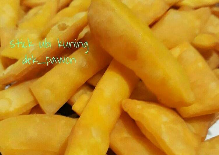 Stick pangsit ubi kuning