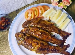 Foto resep Ikan senangin bakar bumbu kuning