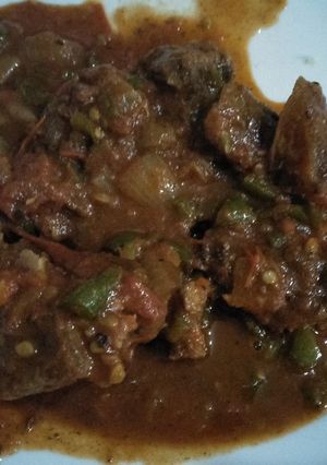 A picture of Stewed beef.