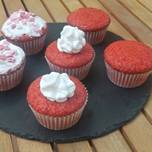 Cupcakes Red Velvet Veganos
