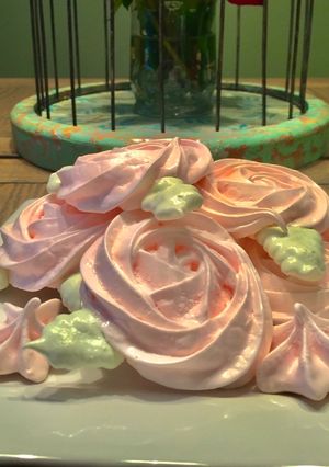 Una foto de Rosas de merengue