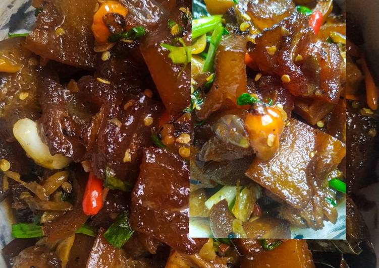 Recipe: Delicious Kikil oseng mercon