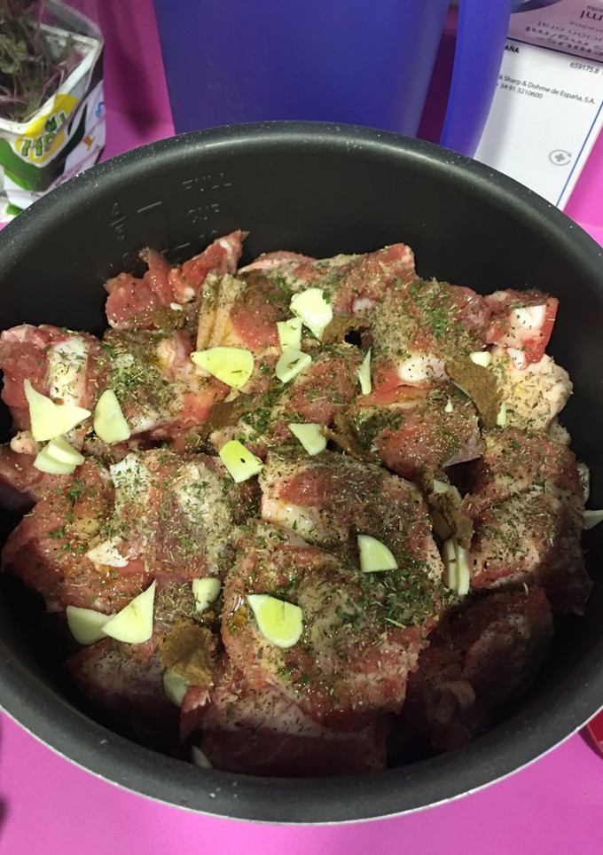 Una foto de Costillas de cerdo al vapor newcook
