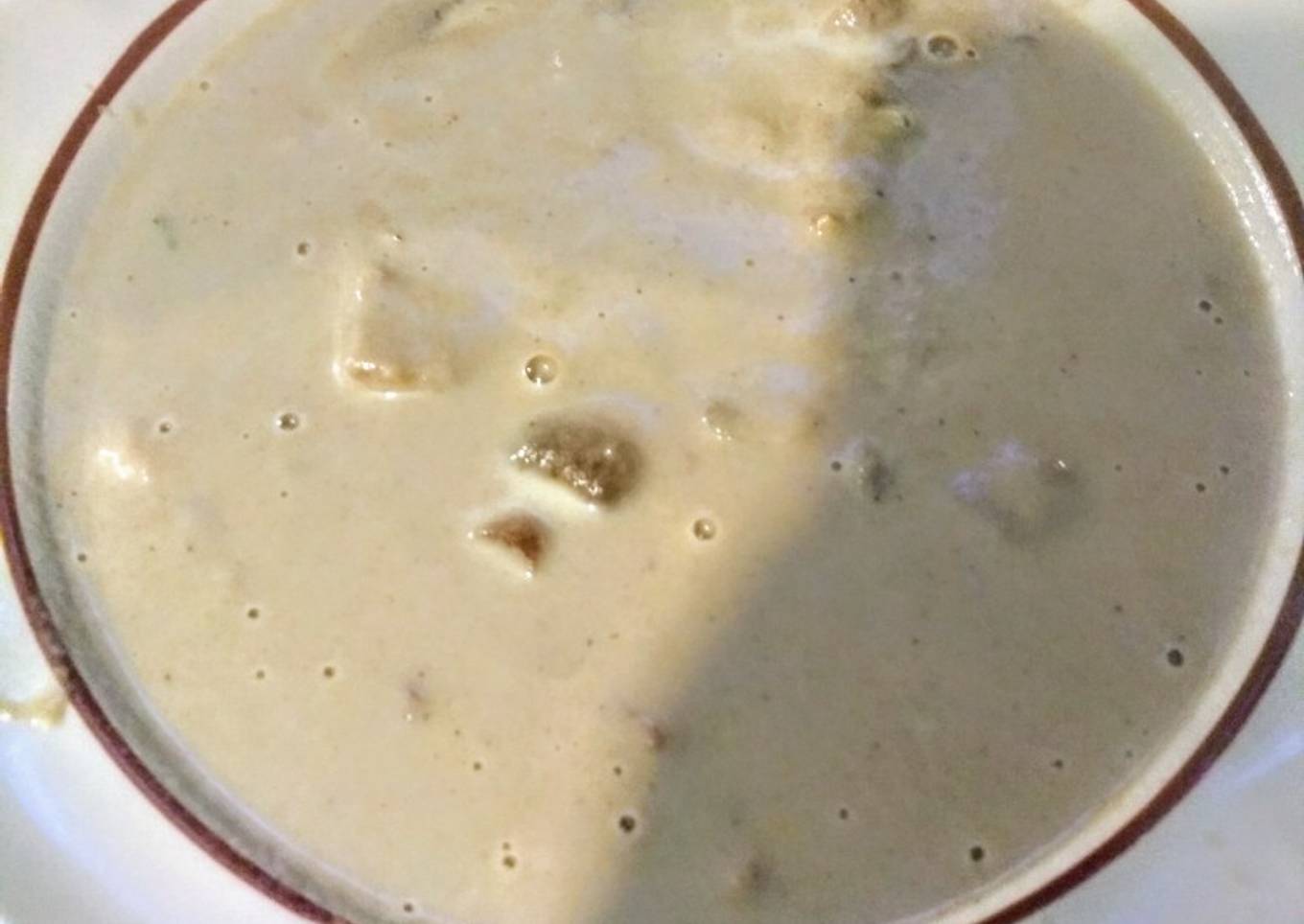 Crema de champiñones fácil! 🍄