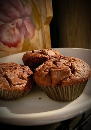Foto resep Chocolate Chip Muffin (Chocolate Muffin) ala Mbak Vita Jaurina