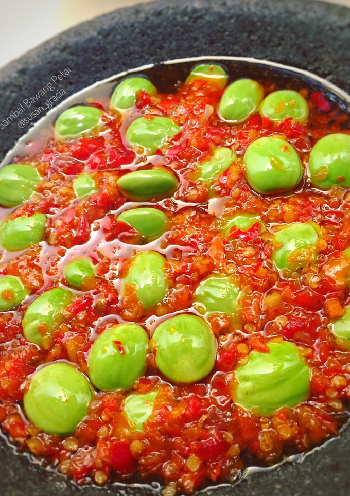 Foto resep Sambal Bawang Pete