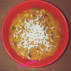 Vegetable Dal Daliya A picture of Vegetable Dal Daliya.
