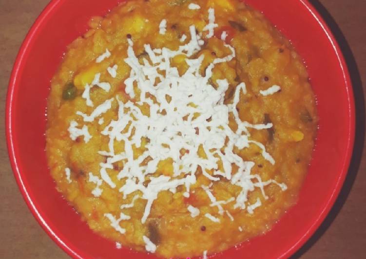 Vegetable Dal Daliya