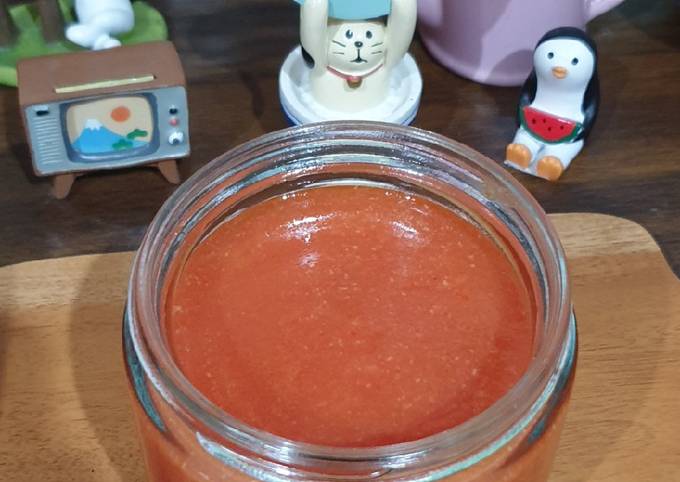 Cara Bikin Saus Tomat homemade, Enak Banget