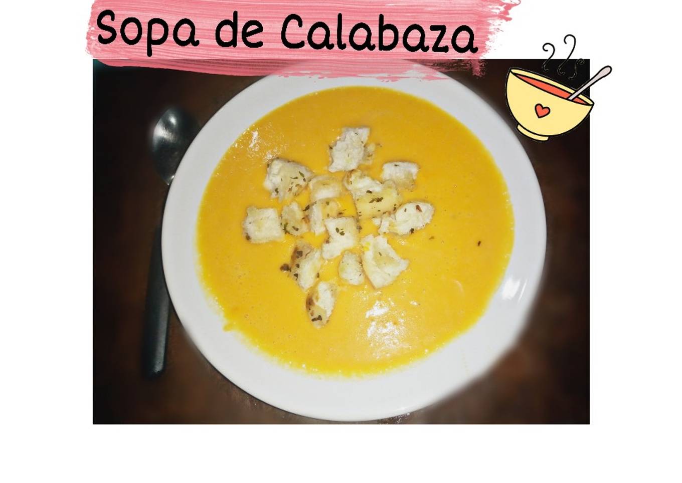Sopa casera de Calabaza