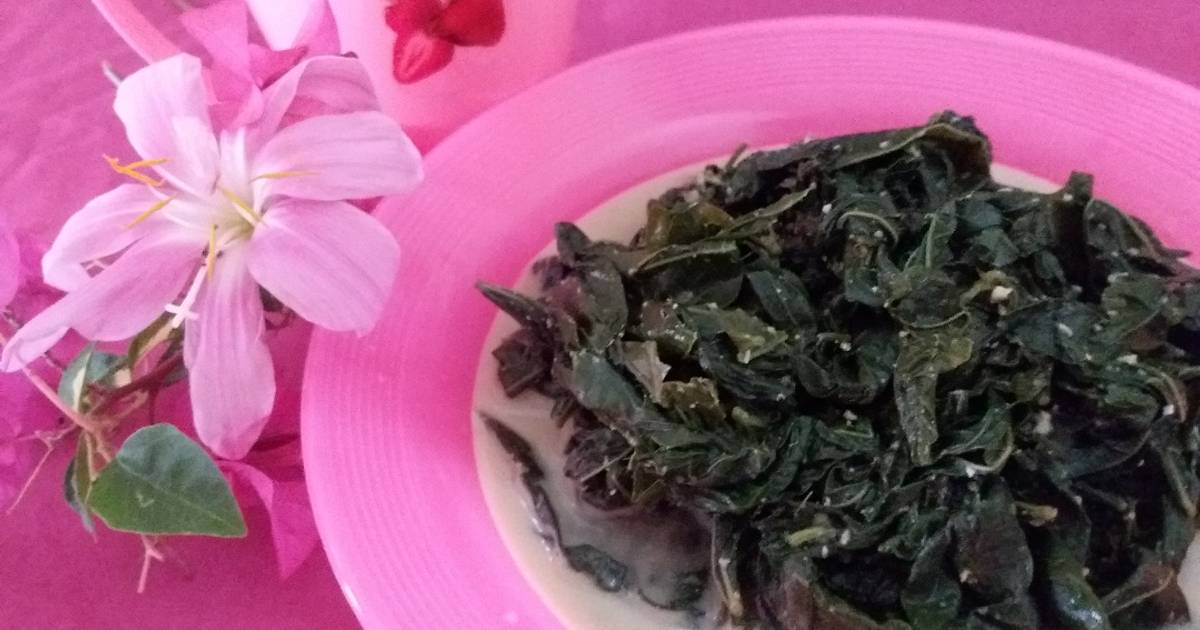 Resep Bobor Mbayung (Daun Kacang Panjang) oleh Bu Wien - Cookpad