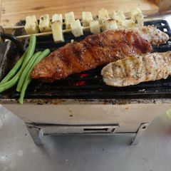 A picture of Mini-chicken kebabs.