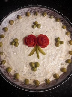 عکسی از دستور سالاد الویه