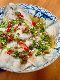 清蒸泰式檸檬魚片 的食譜成品照片