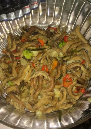 Foto resep Tumis kering usus pete