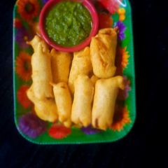 Paneer pakoda A picture of Paneer pakoda.