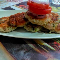 Potato tikki A picture of Potato tikki.