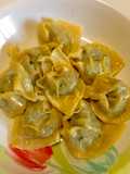 Tortelli bieta e salsiccia