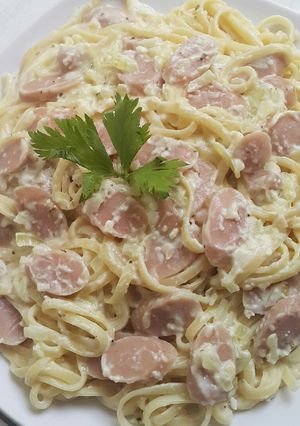 Foto resep Fettuccine Carbonara