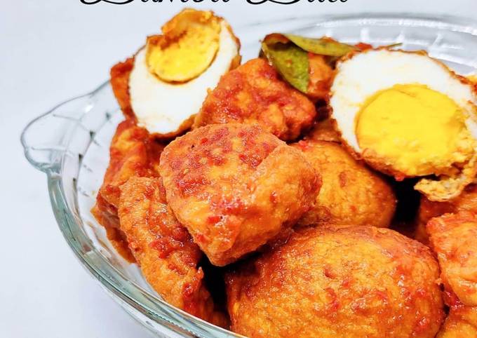 Wajib coba! Resep enak buat Tahu Telur Bumbu Bali  lezat