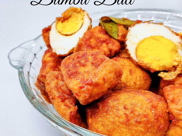 Anti Ribet, Bikin Tahu Telur Bumbu Bali Menu Enak Dan Mudah Dibuat