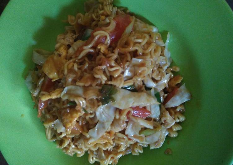 Resep Mie goreng telur sederhana Anti Gagal