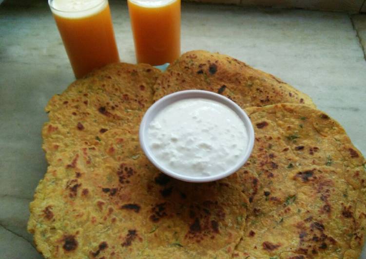 Recipe of Super Quick Homemade Mooli Parantha