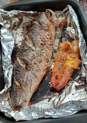Una foto de Pescado al horno