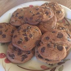 A picture of Chocolate chips cookies.