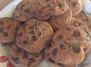 A picture of Chocolate chips cookies.