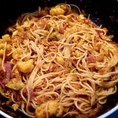 Hakka noodles🍲🍲 A picture of Hakka noodles🍲🍲.