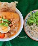 Mì Quảng tôm gà trứng