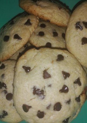 Una foto de 🍪💖 Galletitas con Chips de Chocolate 💖🍪