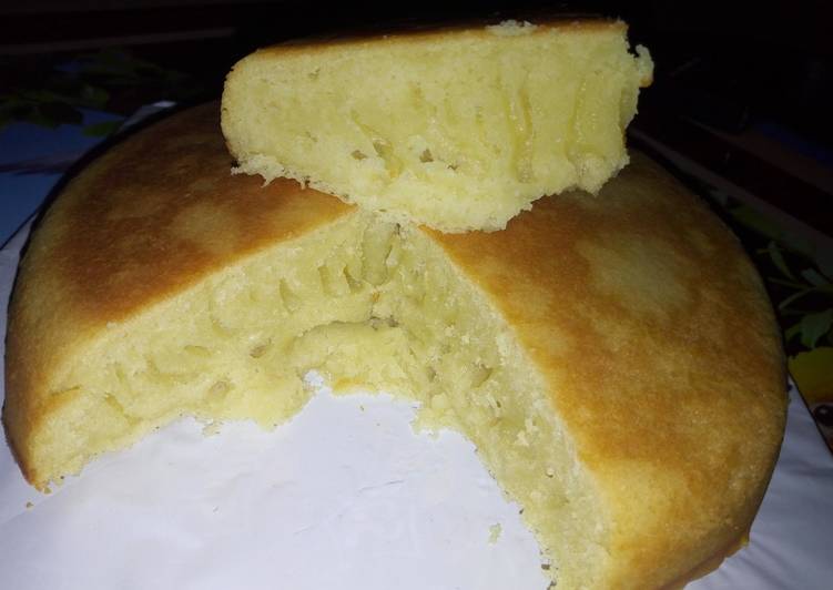 Hot milk sponge cake