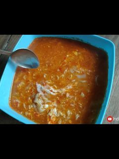 Foto resep Seblak Kuah Mie, Sosis & Telur