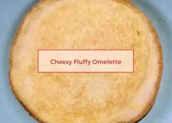 Masakan Populer Cheesy Fluffy Omelette Ala Warung