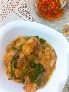 Foto resep Ayam Kukus dan Chili Oil Viral