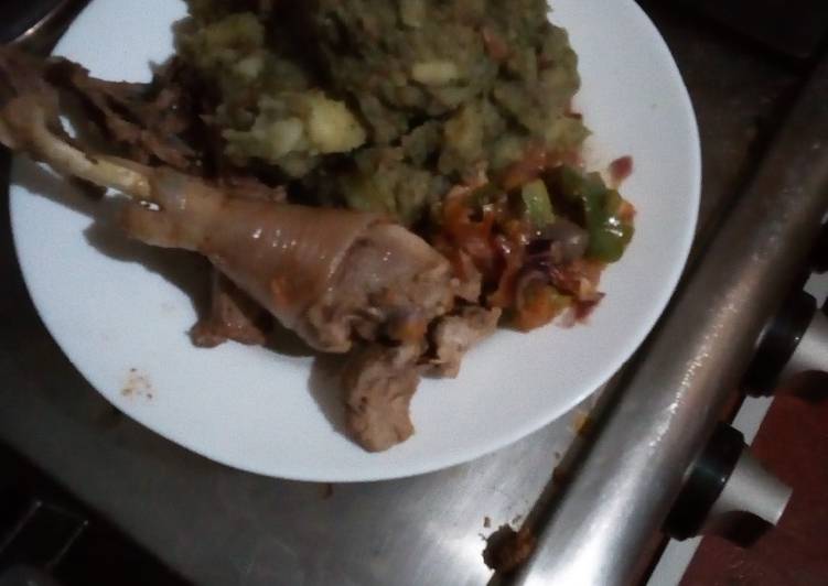 Friday Fresh Kienyenji chicken with soup