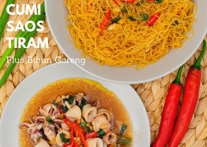 Cara Membuat Resep Cumi Saus Tiram Rumahan