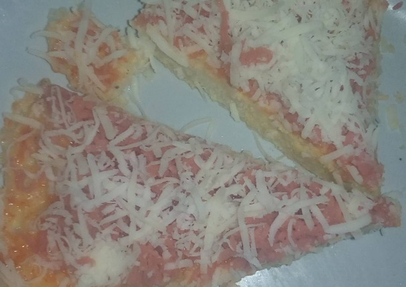 Rice pizza(pizza nasi)