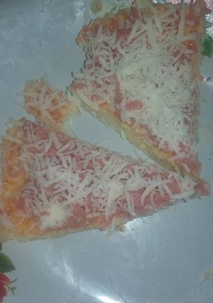 Foto resep Rice pizza(pizza nasi)