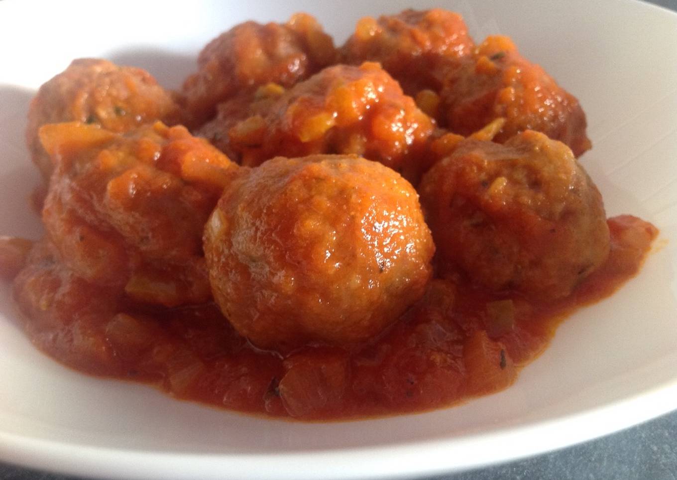 Albóndigas en salsa con un toque de canela