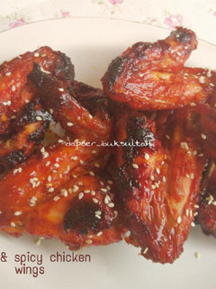 Foto resep Sweet & spicy chicken wings