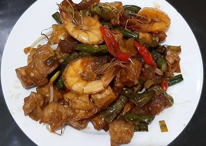 Resep Tahu Tempe Kecap Pedas Oleh Yannie Ae Cookpad