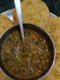 Matar mushroom with dal makhani masala