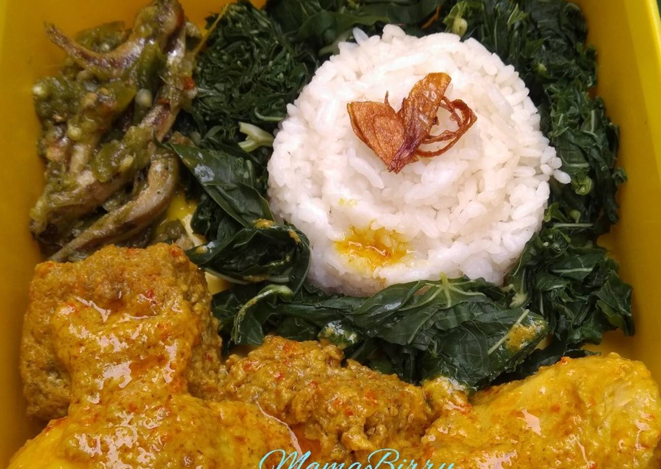 Rendang Oncom (Daging KW)