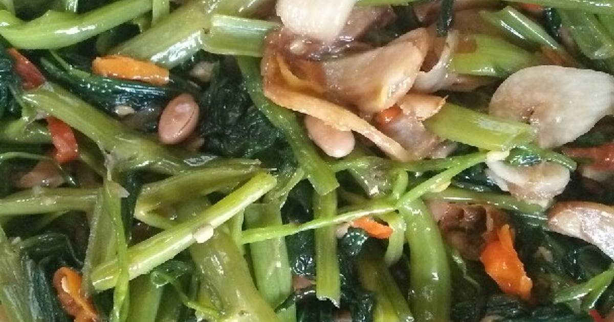 Resep Kangkung Tumis Tauco Oleh Husniati Cookpad