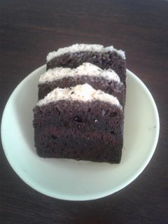 Foto resep 01 Brownies Kukus Cokelat Keju tanpa Timbangan tanpa Mixer
